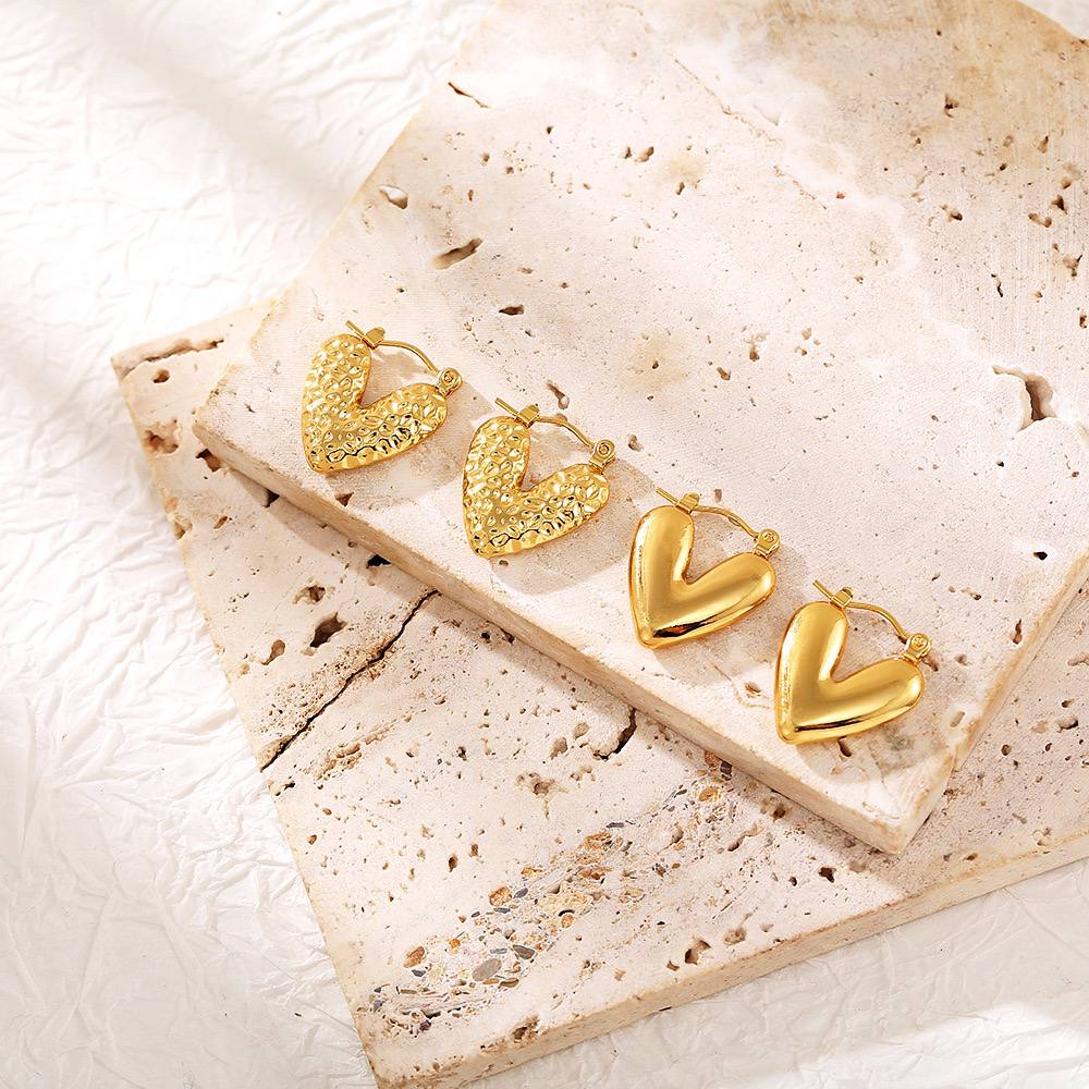 Heart earring