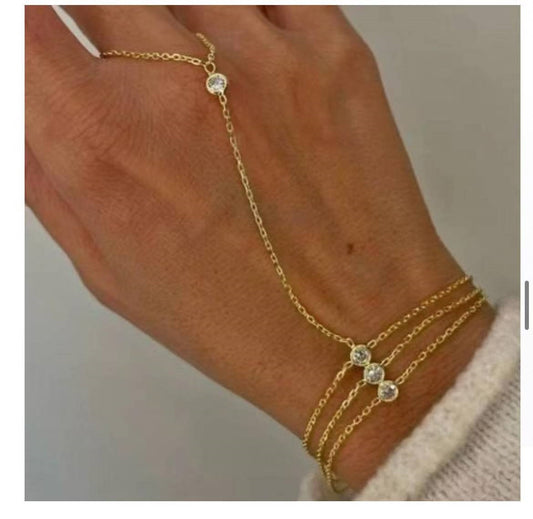 Lily Hand Chain