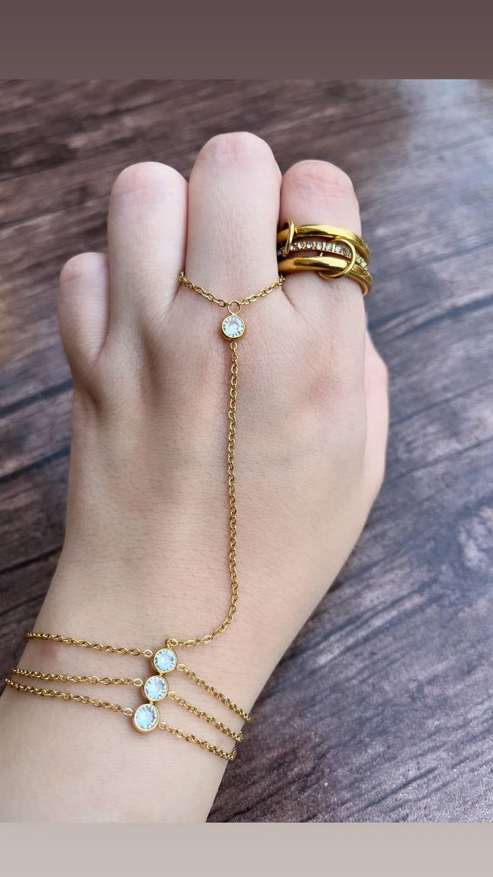 Lily Hand Chain