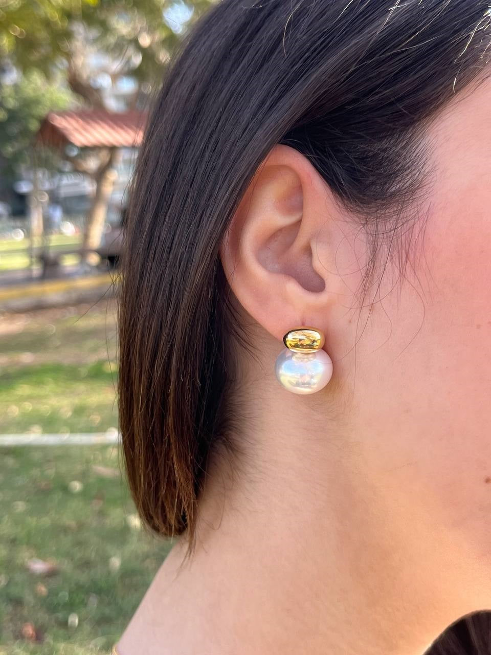 Navy earring