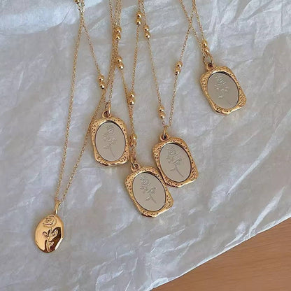 Flower necklace